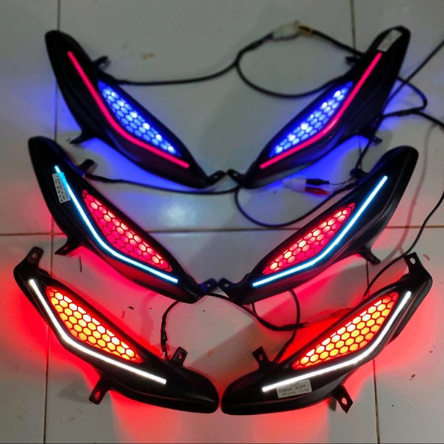 MATA GABAN HONDA SUPRA GTR 150 + SEN RUNNING Lampu