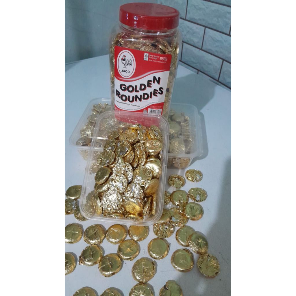 

Koin Cokelat kamasan repacking 200 gr Snack