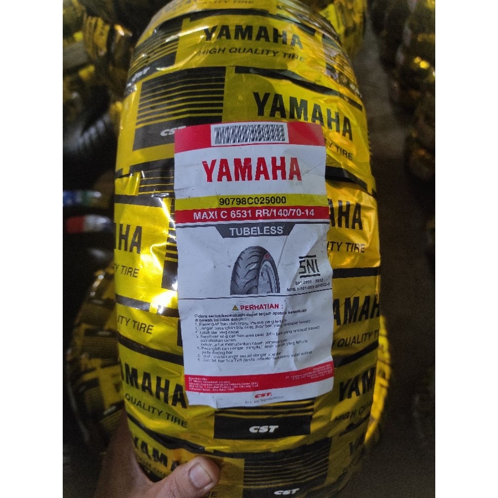 Promo cuci gudang ban luar Yamaha CST Maxi C 6531 140/70-14, 120/70-14