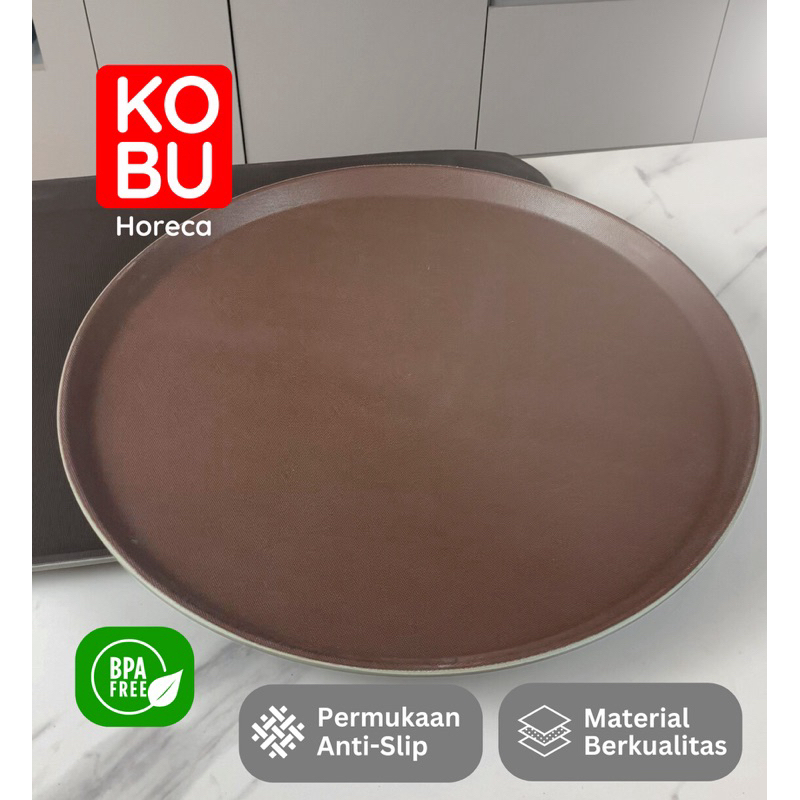 Nampan Plastik Bulat 35cm S-TP B35