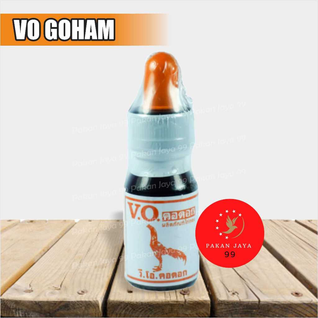 VO GOHAM ASLI IMPORTTHAILAND OBAT AYAM SAKIT MENGOBATI GOHAM MANIKAN GOM RADANG TENGGOROKAN TEMBOLOK