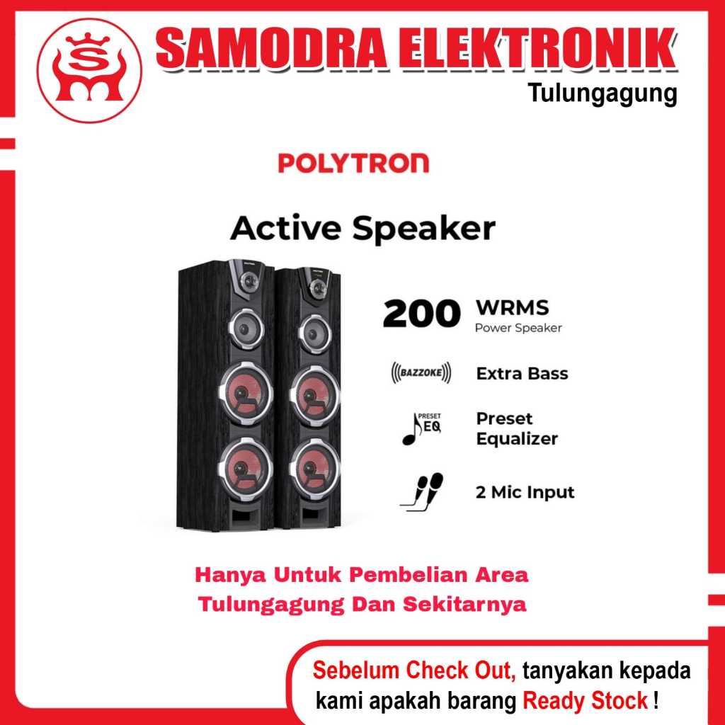 Speaker Aktif POLYTRON PAS-8FF22