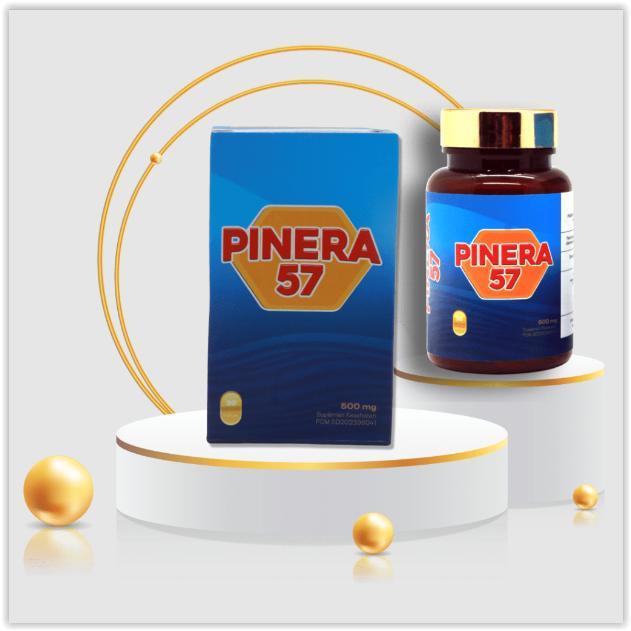 PINERA 57 original obat stroke kolesterol pinus merah korea pinera57