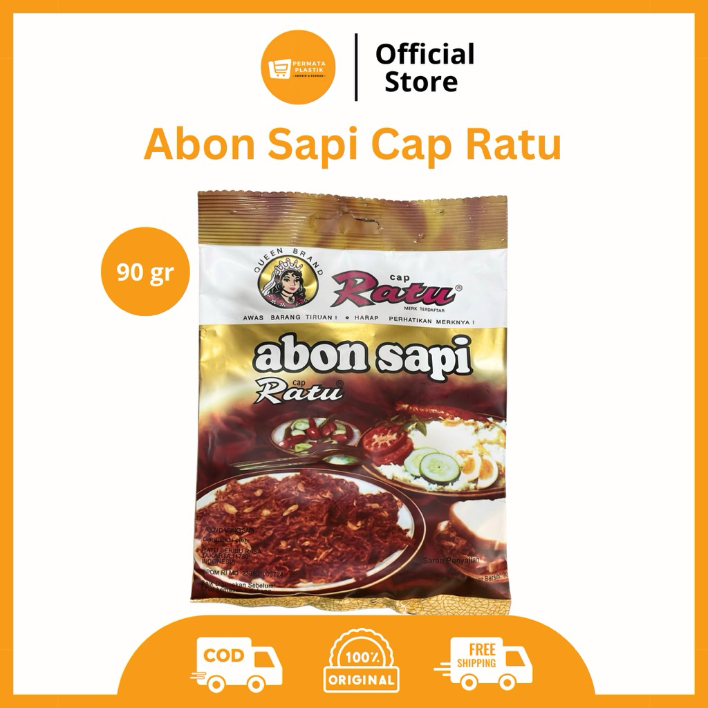 

Abon Sapi Cap Ratu Premium 90 gr