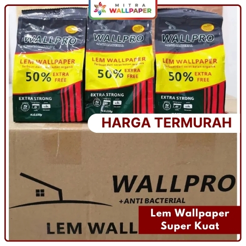Lem Sticker Wallpaper Dekorasi Dinding Lem Stiker Wallpro Sooku Bubuk Super Kuat Tahan Lama