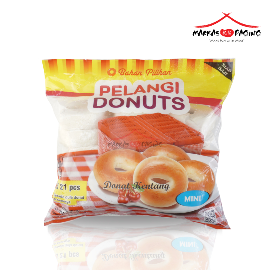 

PELANGI Donat Kentang MINI ISI 21pcs - Markasdaging