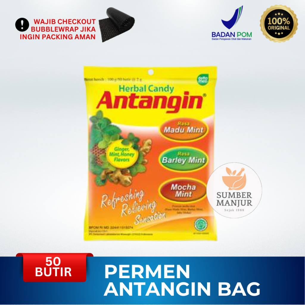 

PERMEN ANTANGIN HERBAL / 50 BUTIR