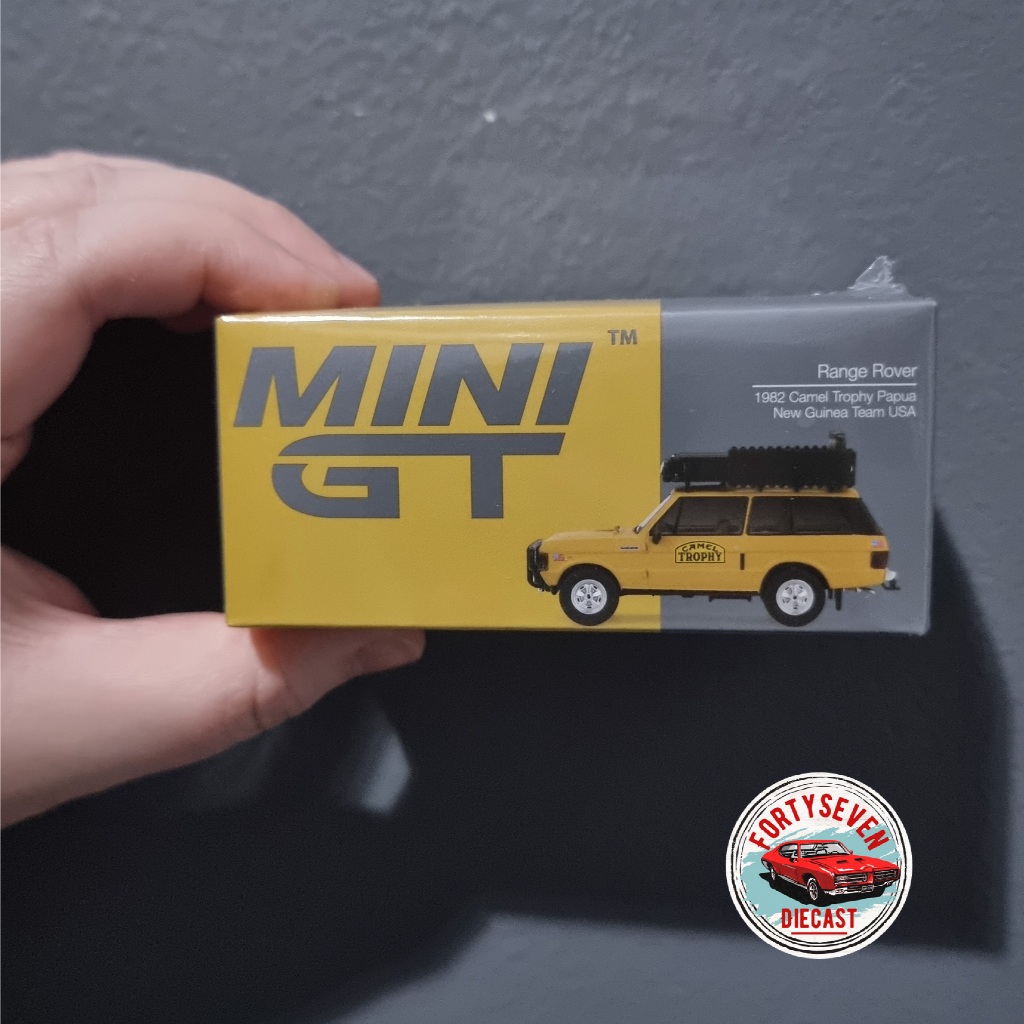 Mini GT mgt minigt 509 Range Rover 1982 Camel Trophy Papua New Guinea Team USA MGT00509