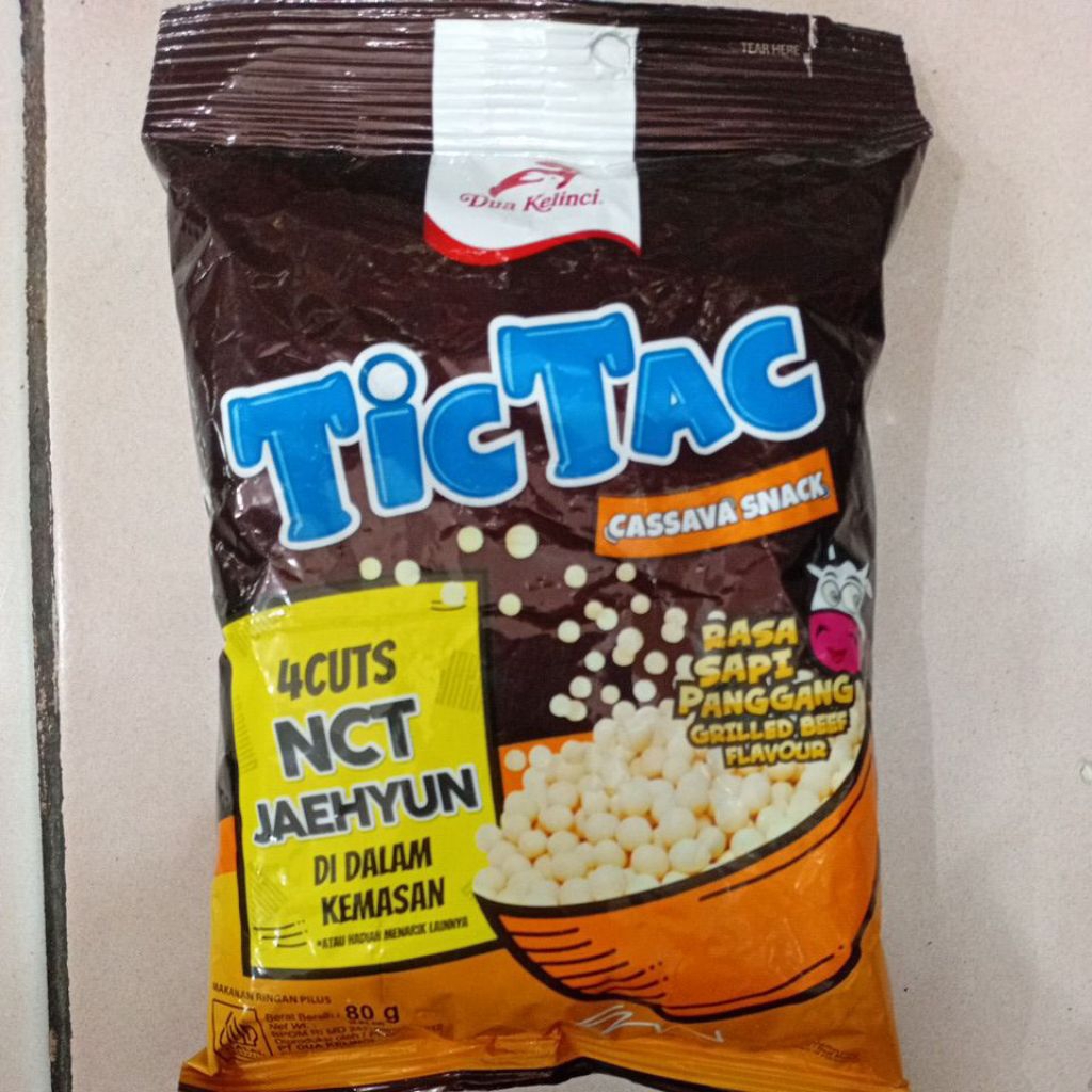 

TicTac Cassava Snack 80gr 1 Bungkus