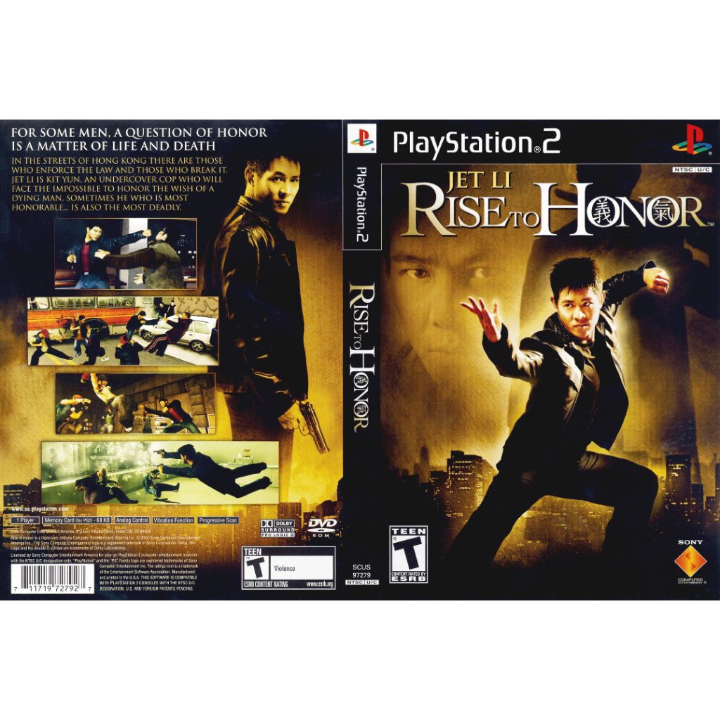 Kaset DVD Game Jet Li Rise To Honor - Kaset game ps 2 - Kaset game ps2 original - Kaset DVD Game ps2