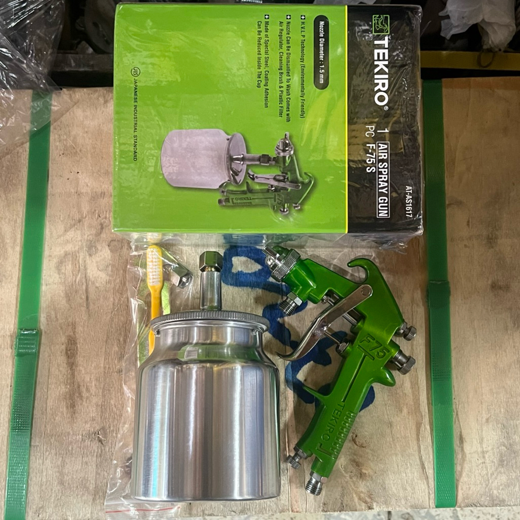 Air Spray Gun Tekiro F75S Tabung Bawah