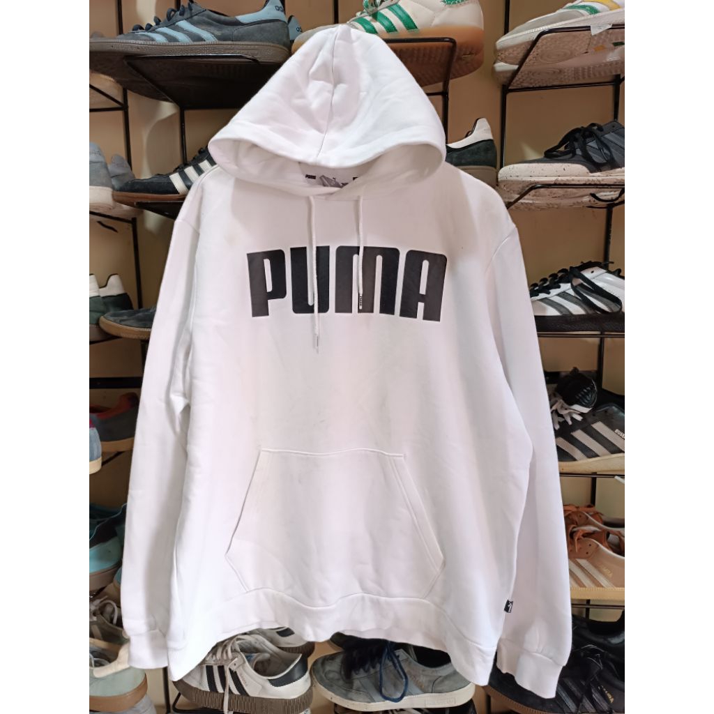 HOODIE BIGO LOGO PUTIH XL