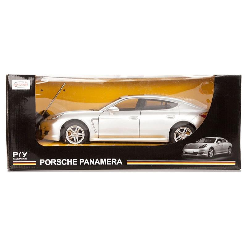 Rastar RC Remote Control 1:10 Scale Porsche Panamera Silver