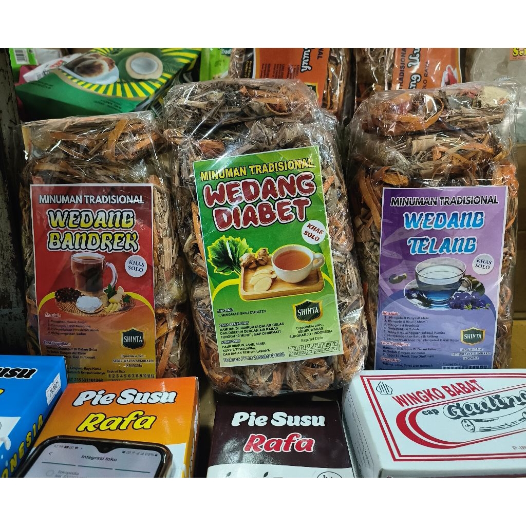 

Isi 10 Aneka Wedang Uwuh / Diabet / Bandrek / Telang Minuman Kesehatan