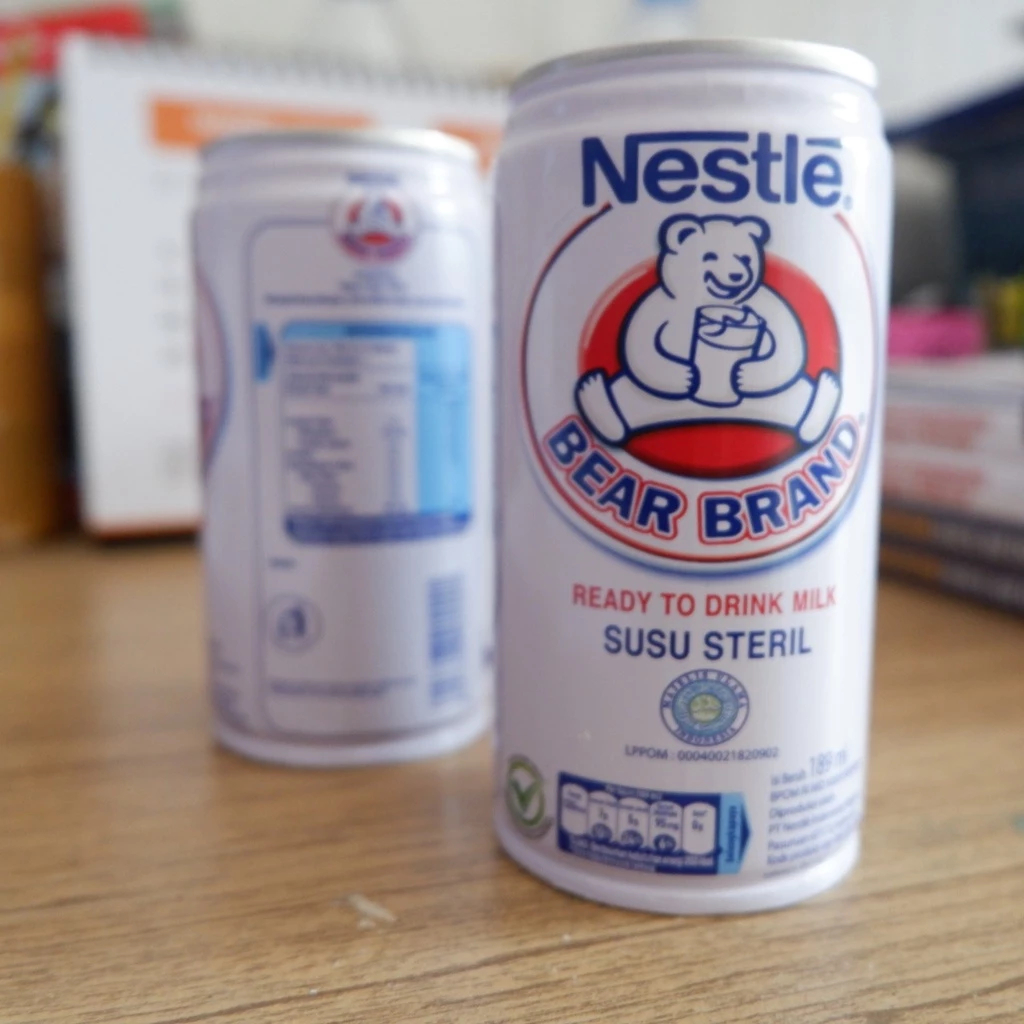 

susu bear brand sterill kaleng 189ml