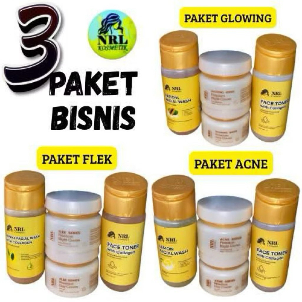 Cream Nrl di jamin original flek acne dan glowing