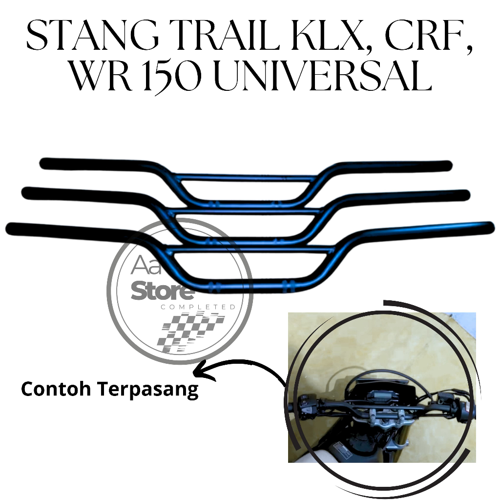 Stang Stir Motor Honda CRF 150L CKD Stir Trail CRF 150L Model Ori Tebal Setang Trail Original Stang 