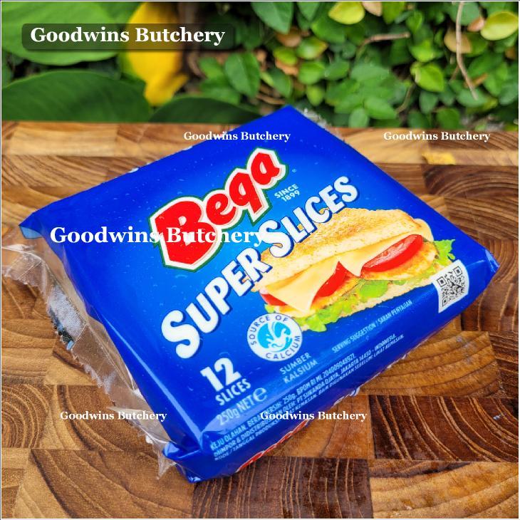 

BEGA CHEESE SUPER SLICES keju lembaran Australia 12pcs 250g chilled