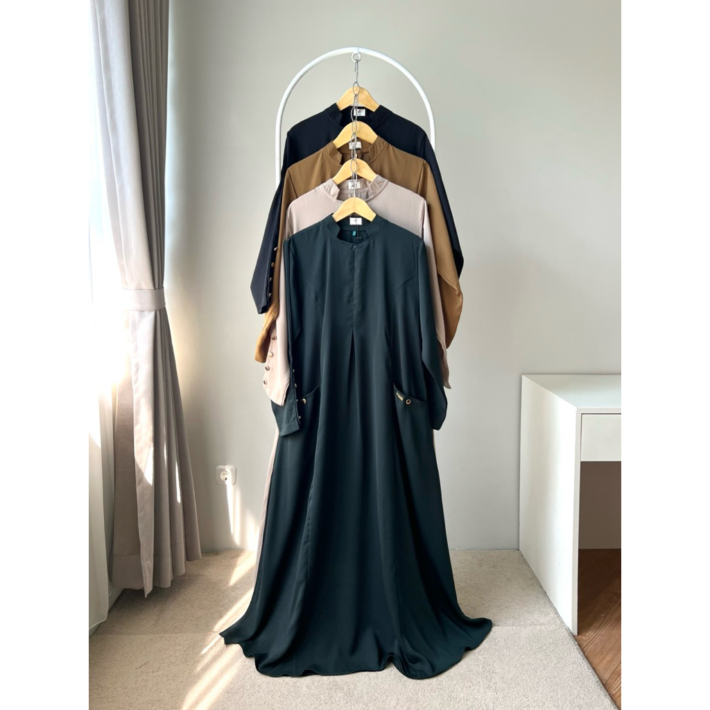 Fatimah Dress | Gamis Muslim | Abaya Wanita | Maxi Dress