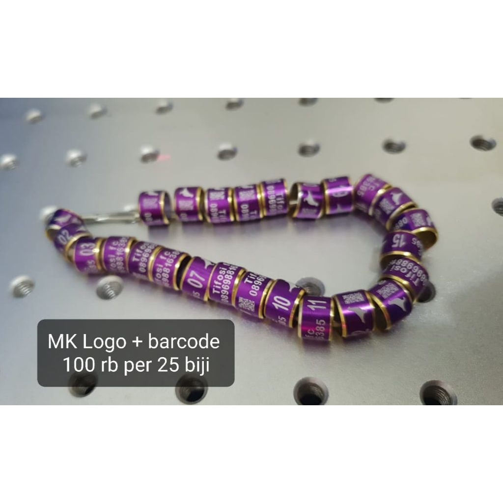 RING MERPATI BALAP GELANG CINCIN RING KAKI BURUNG MERPATI DARA