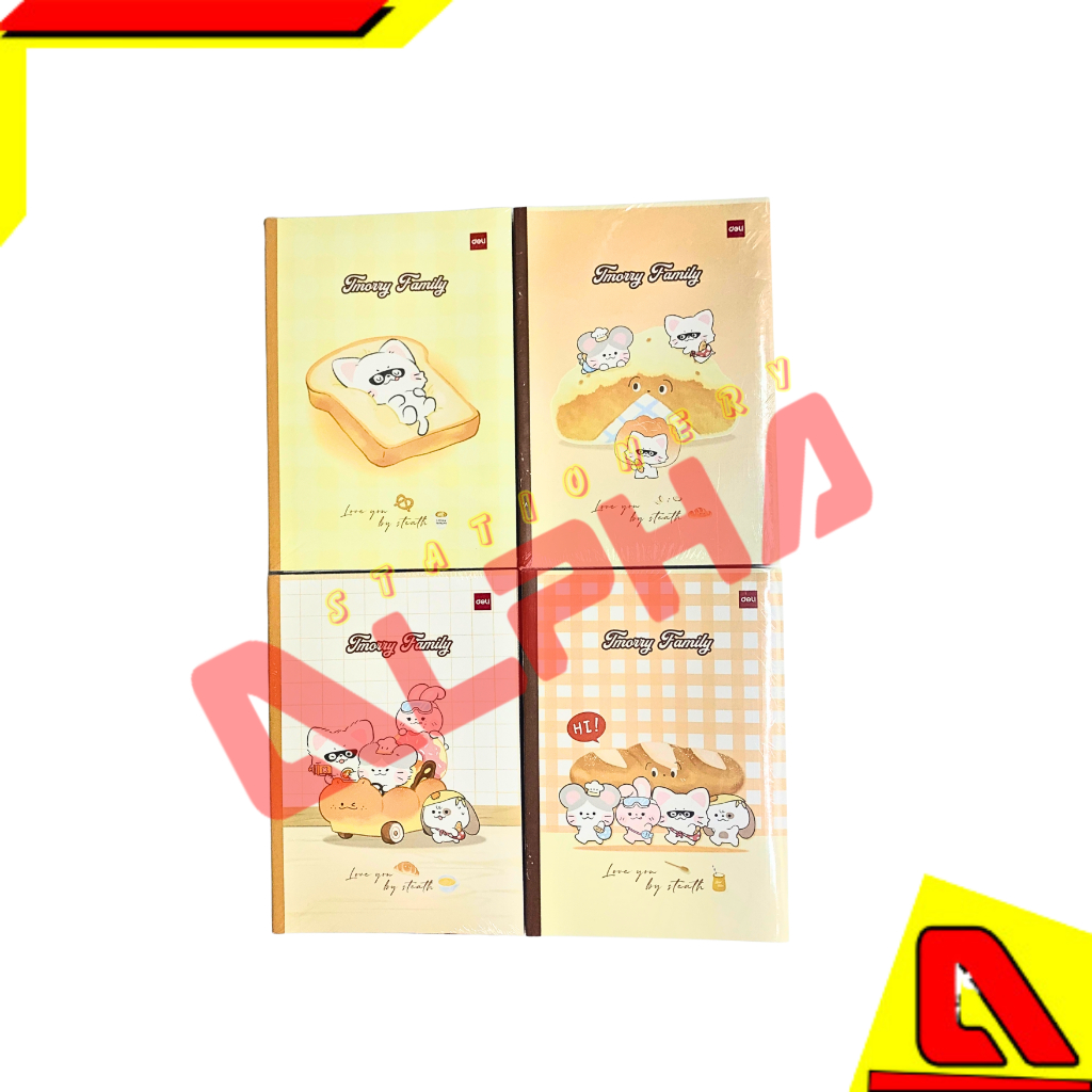 

BUKU TULIS WRITING BOOK BUKU BERGARIS DELI ISI 42 B5 BOXY SERIES TMORRY FAMILY