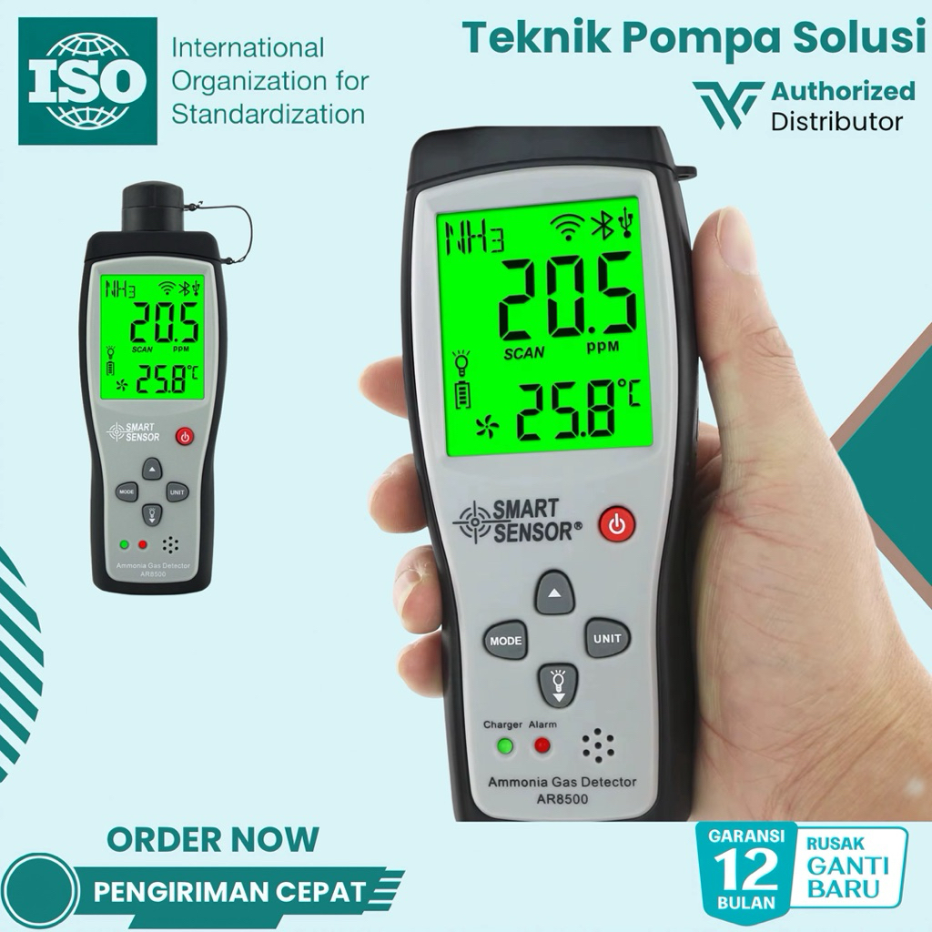 Ammonia Gas Detector NH3 Smart Sensor AR8500 Amonia Tester AR 8500