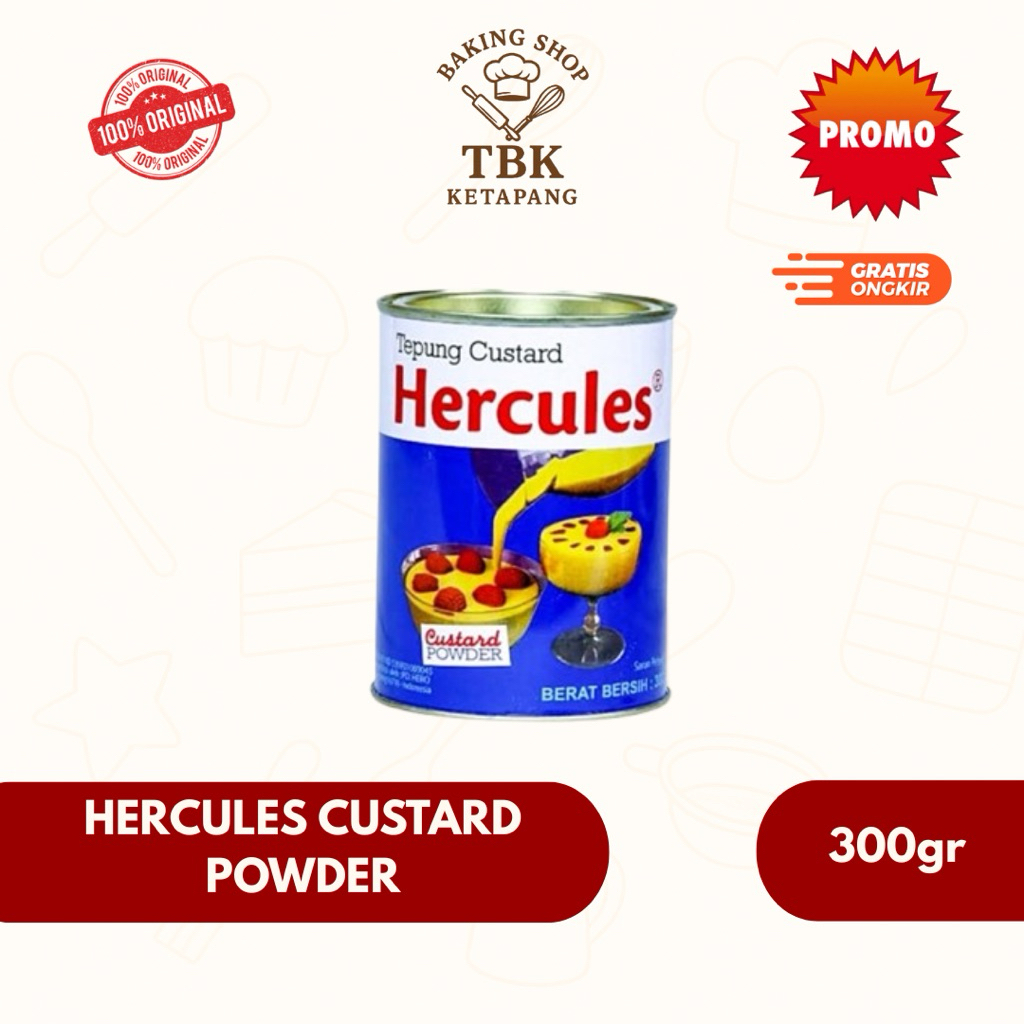 

Hercules Custard Powder / Bubuk Custard Instant 300gram