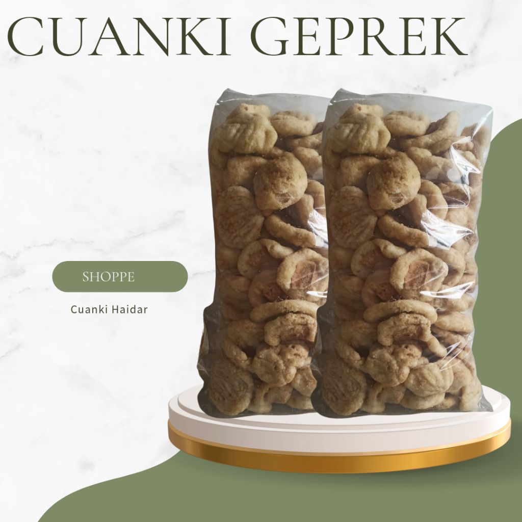 

TERMURAH toping instan CUANKI GEPREK Isi 100 pcs FREE PACKING