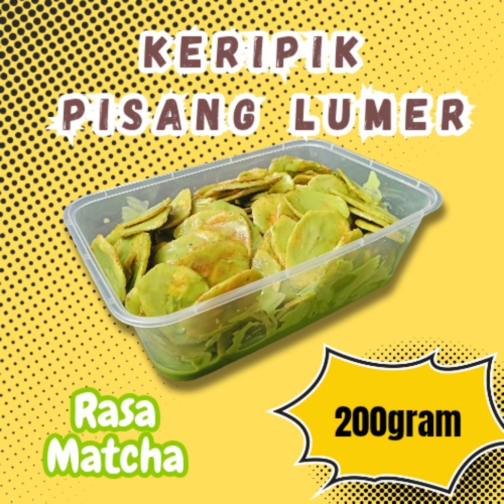 

Keripik Pisang Lumer Rasa Matcha 200gr - Babananas