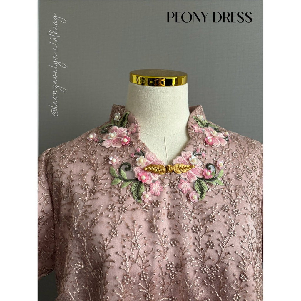 LEONYEVELYN - Dress - READY STOCK - SPECIAL EDITION - Peony