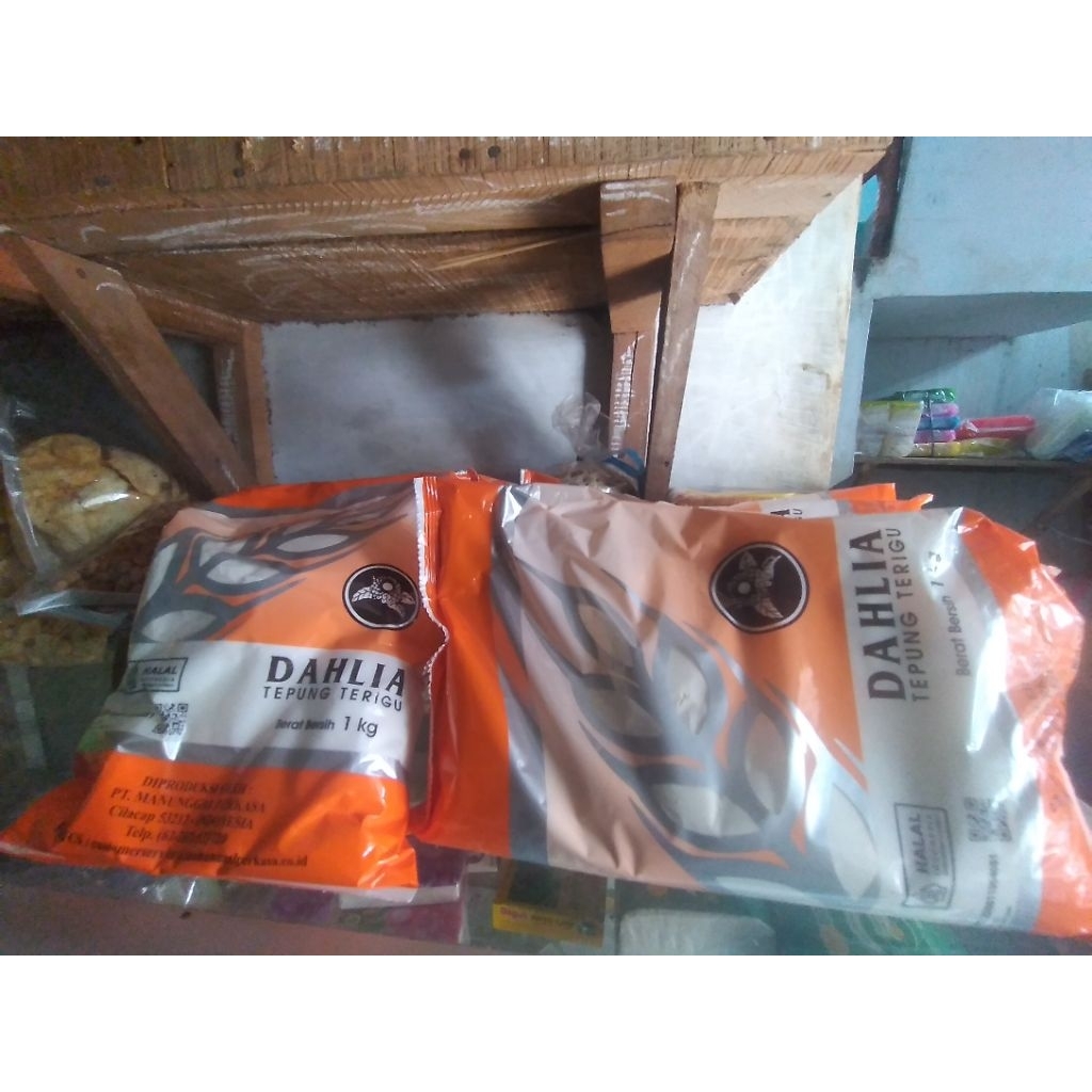 

Tepung terigu dahlia kemasan/ tepung terigu kemasan/ tepung terigu dahlia/ tepung terigu kemasan dahlia