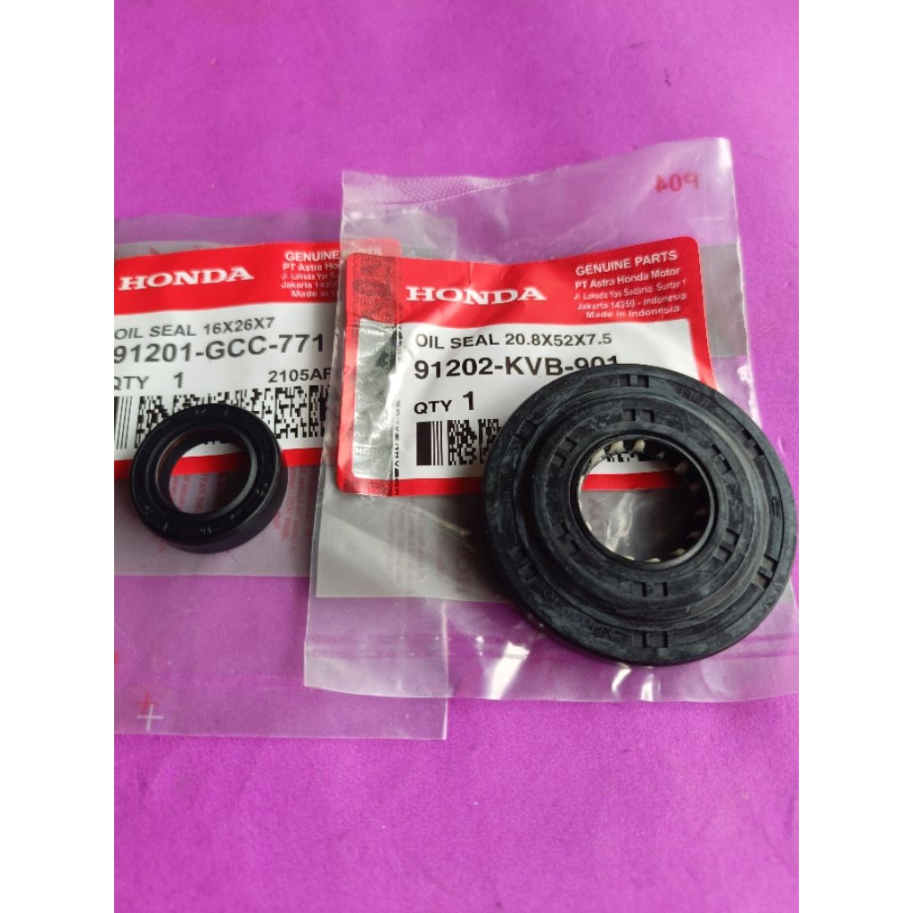 SEAL KRUK AS + SEAL MAGNET HONDA BEAT FI BEAT LAMA