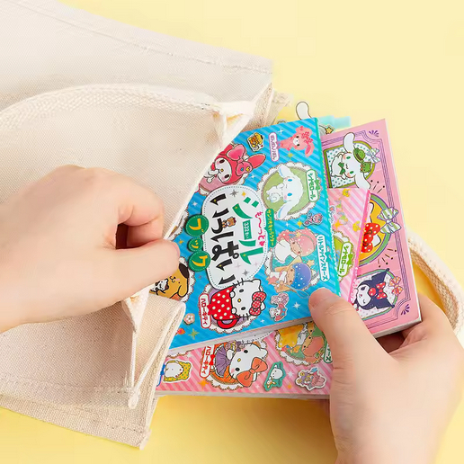 

Stiker Buku stiker Label Nama Kawaii Cartoon Diy Handbook Anime Decal Estetika Scrapbook