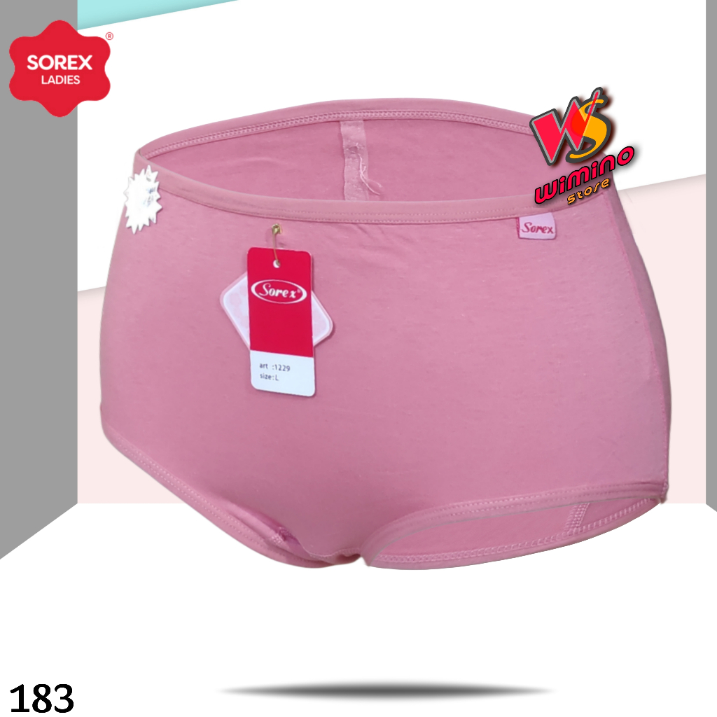DL183 (1-3 pcs) Sorex Celana Dalam Wanita Jumbo, Celana Dalam Perempuan Big Size Size L EL QL EQL