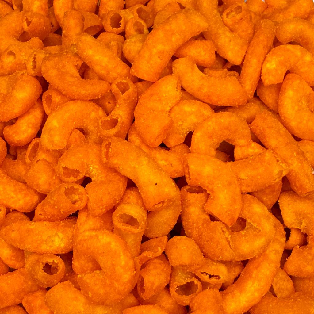 

Makaroni Bantet Balado / Makroni Bantat Pedas Daun Jeruk - Adoel Snack 100 gram