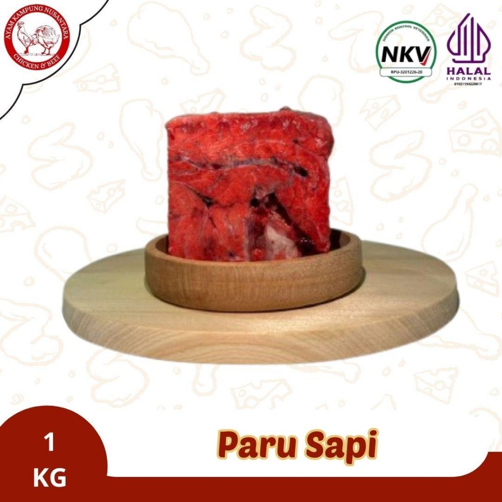 

PARU SAPI (HALAL) Siap dikirim