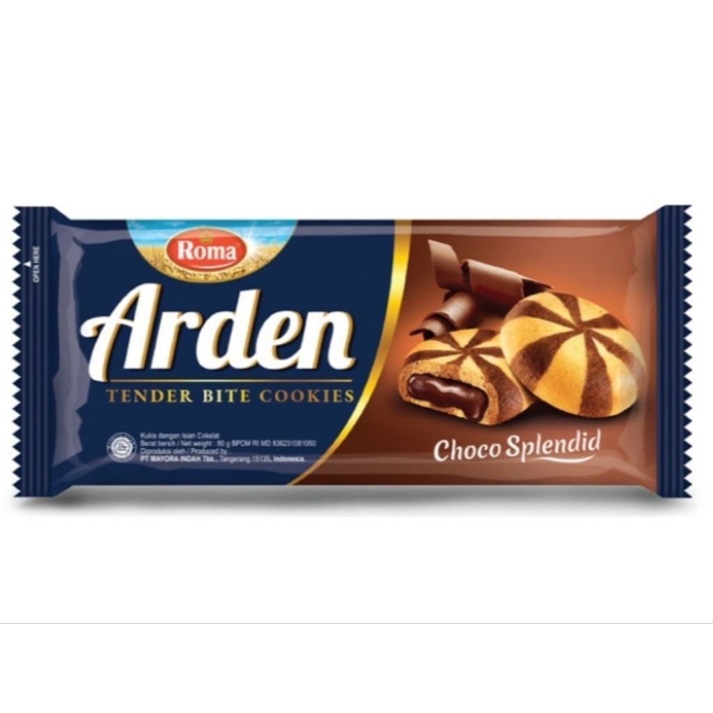 

Roma Arden biskuit Choco Splendid 80 g