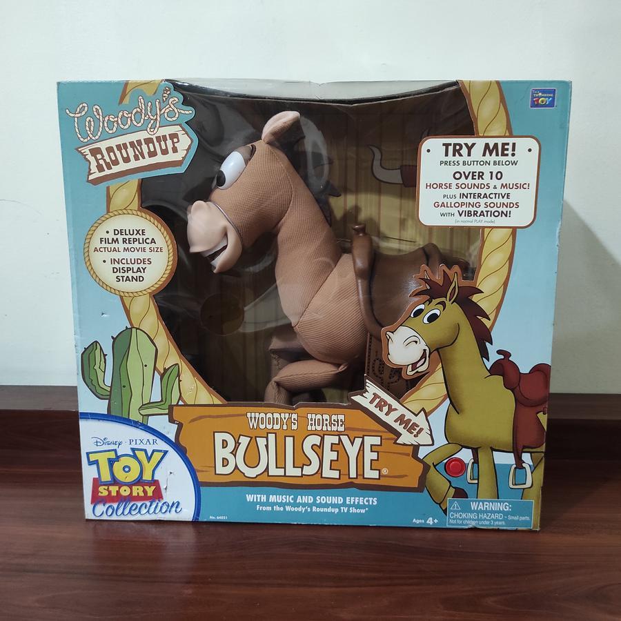 TOYSTORY Vintage Rare Toys ( Woody, Buzz Lightyear, Slinky Dog, Bullseye ) - Bullseye