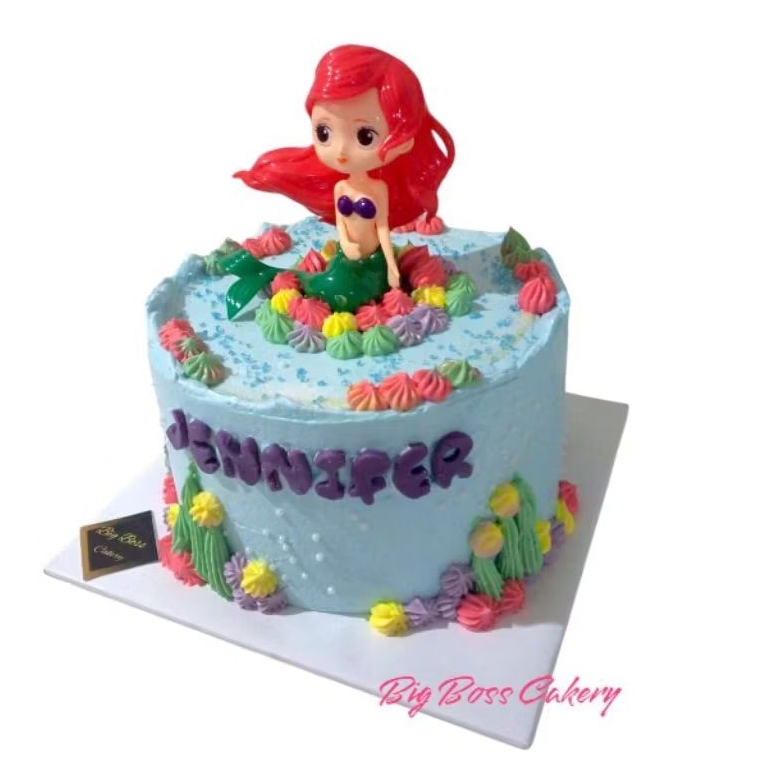 

MERMAID PUTRI DUYUNG BIRTHDAY CAKE FOR GIRLS