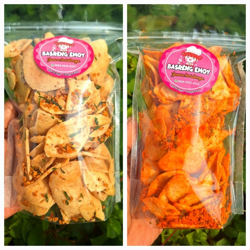 

BASRENG EMOY PAKET DUA RASA,ORIGINAL/BALADO.uk 200gr