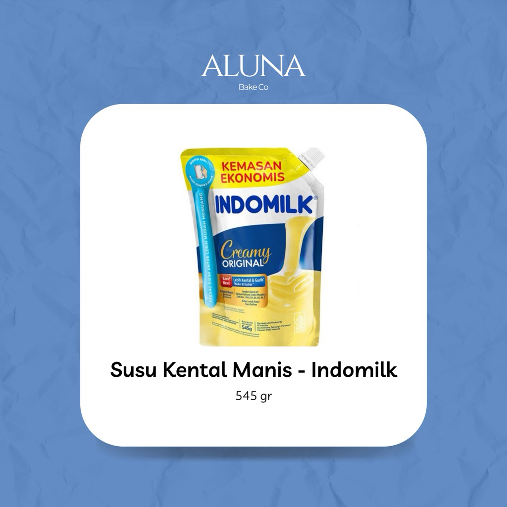 

Susu Kental Manis Indomilk Creamy 545gr – SKM Putih Krimi | Untuk Roti, Minuman & Dessert