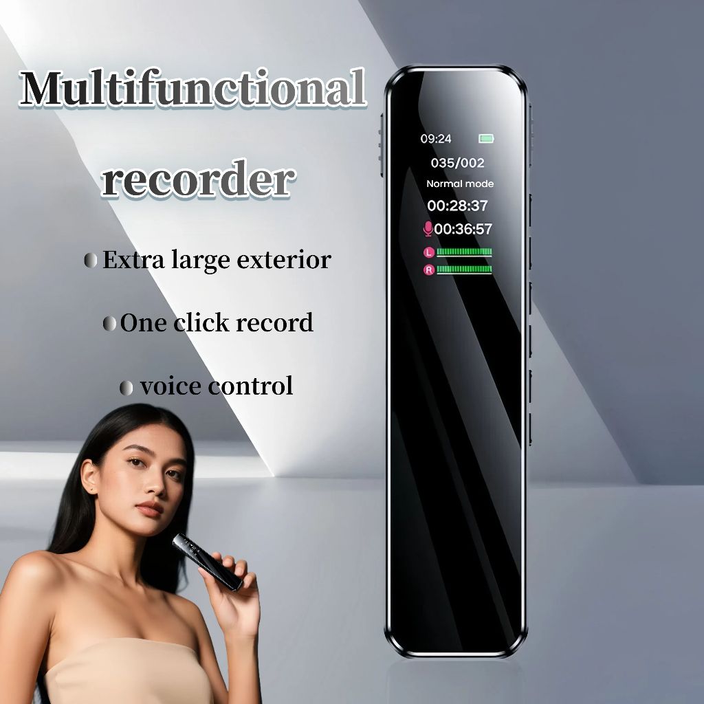 NEW Digital Voice Recorder Perekaman Pena / Mini Voice Recorder Dapat diperluas hingga 512G