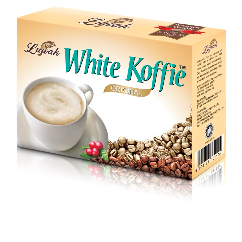 

Kopi Luwak White Koffie Original Box isi 5x20gr