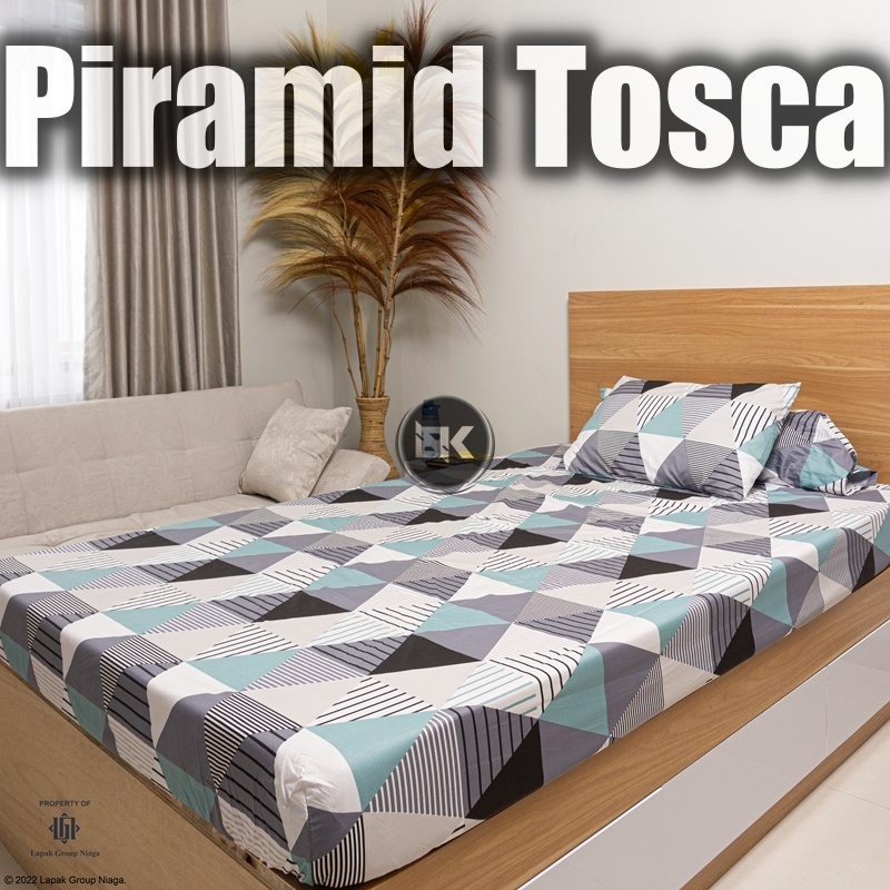 Holly Dstore Sarung Kasur Sprei Resleting Cover Kasur Busa Bahan Katun Premium 70X200 80X200 90X200