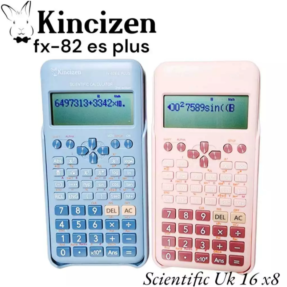 

Original Kalkulator KINCIZEN FX-82ES PLUS Scientific - 252 fungsi Anak sekolah FX 82ES PLUS 82