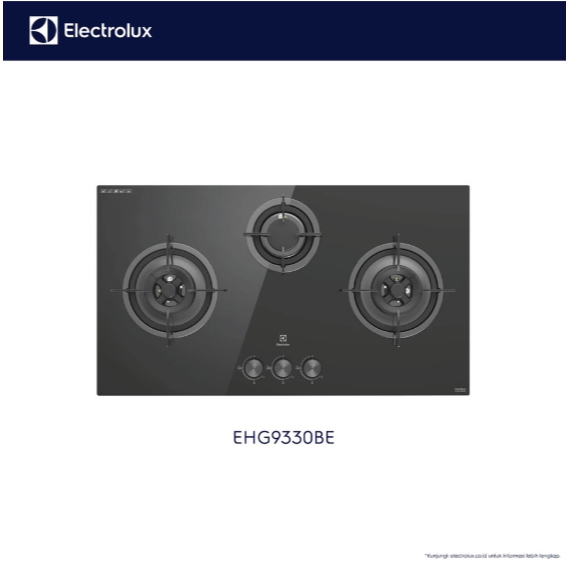 Kompor Tanam Gas Electrolux EHG9330BE - Hitam