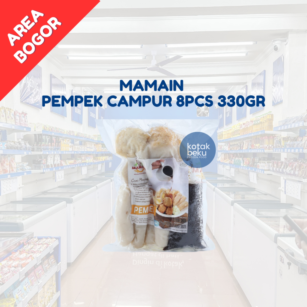 

MAMAIN PEMPEK CAMPUR 8PCS 330GR