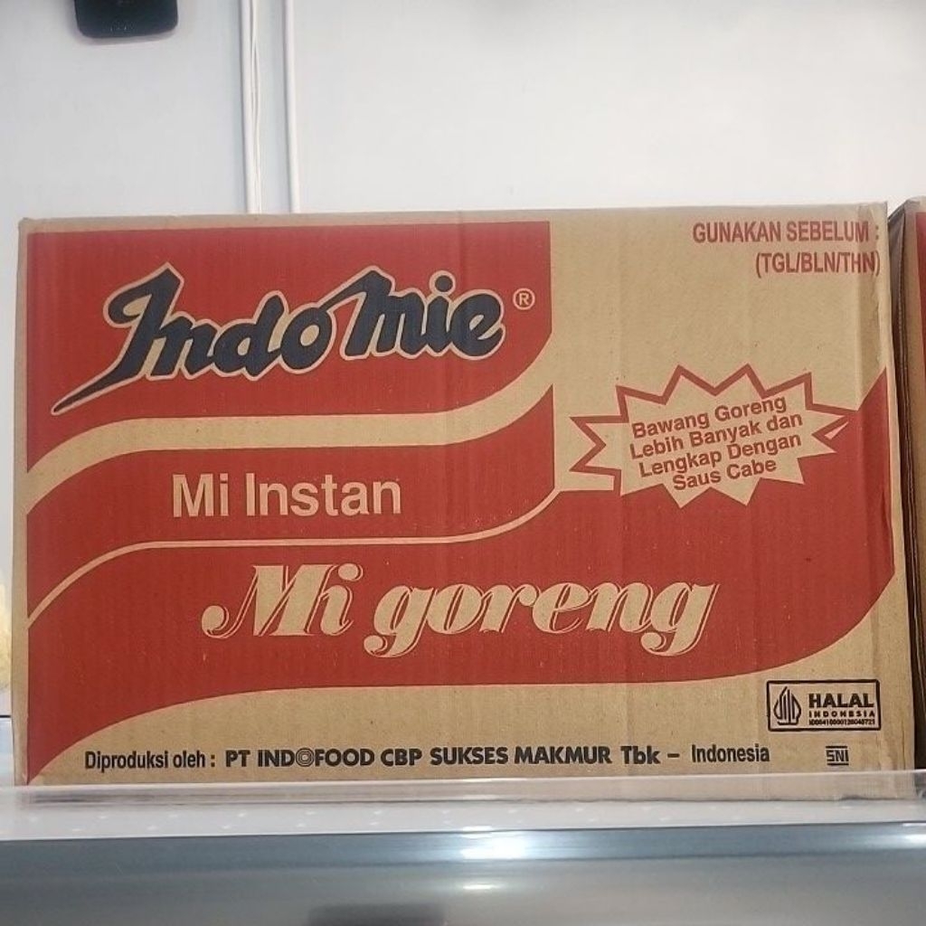 

Indomie Goreng 1 dus isi 40