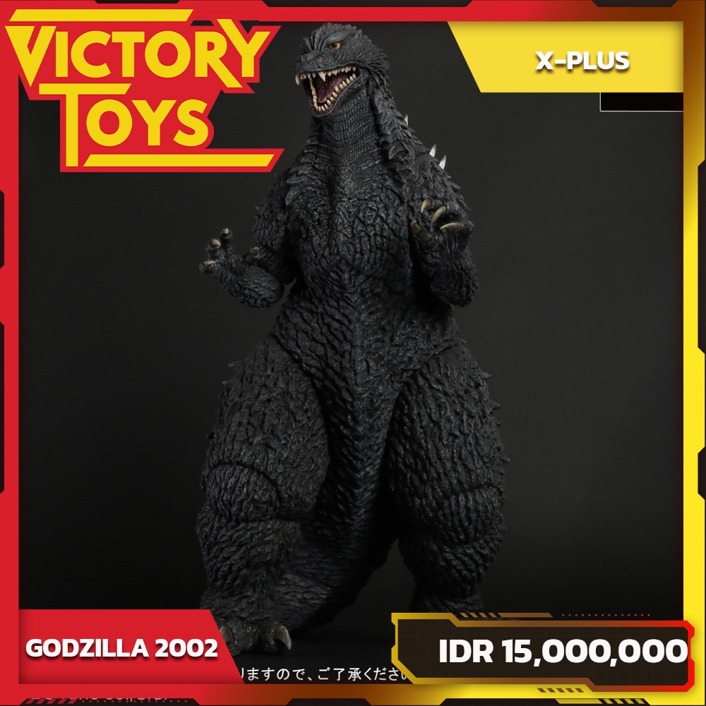 GODZILLA AGAINST MECHAGODZILLA GIGANTIC SERIES GODZILLA 2002 By X-Plus