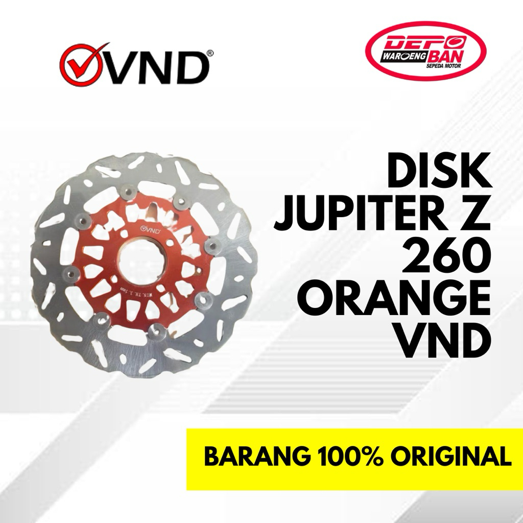 DISK Jupiter Z 260 ORANGE VND